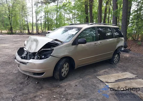 2005 Toyota Sienna Le from USA, damaged, VIN 5TDZA23C25S301492